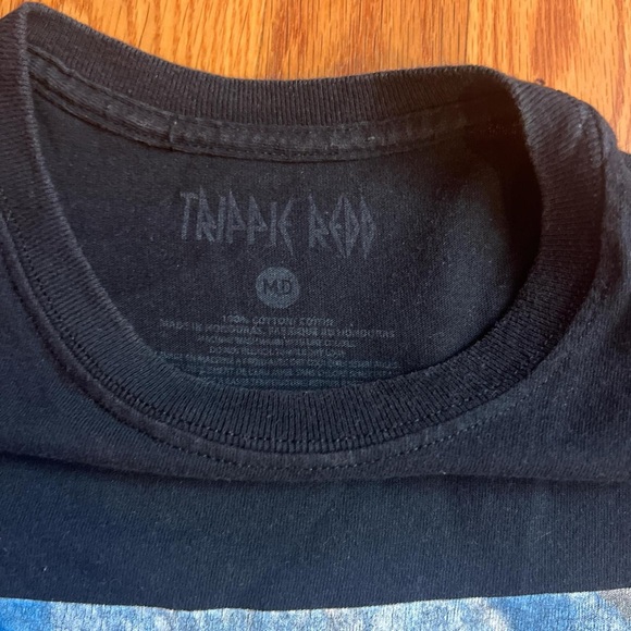 Trippie Redd Official Merch Life's A Trip Album Cover Rap Shirt Sz Medium Black - Picture 3 of 3
